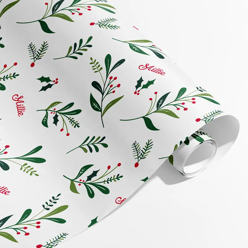 Mistletoe Personalised Wrap - Handmade Christmas Co